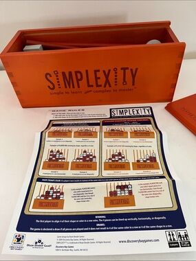 Simplexity Game with wooden box